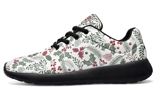 Fir Cone Holly Leaves And Berries