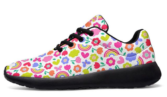 Floral And Rainbow