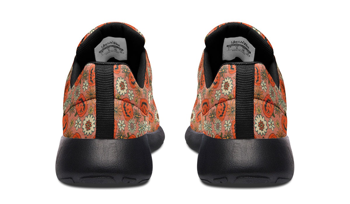 Floral Jack O Lantern