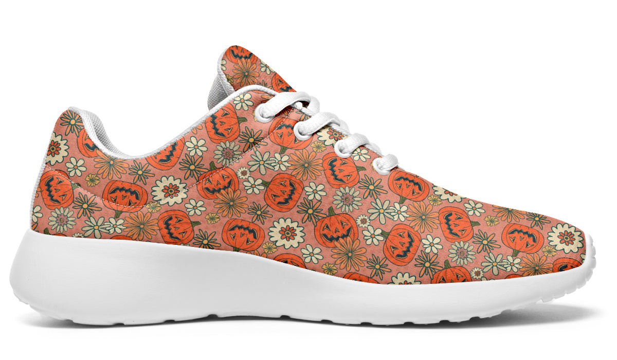 Floral Jack O Lantern