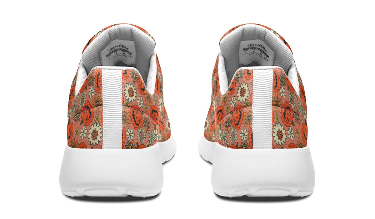 Floral Jack O Lantern