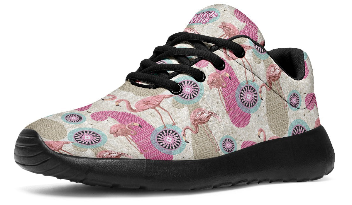 Floral Pattern Flamingo
