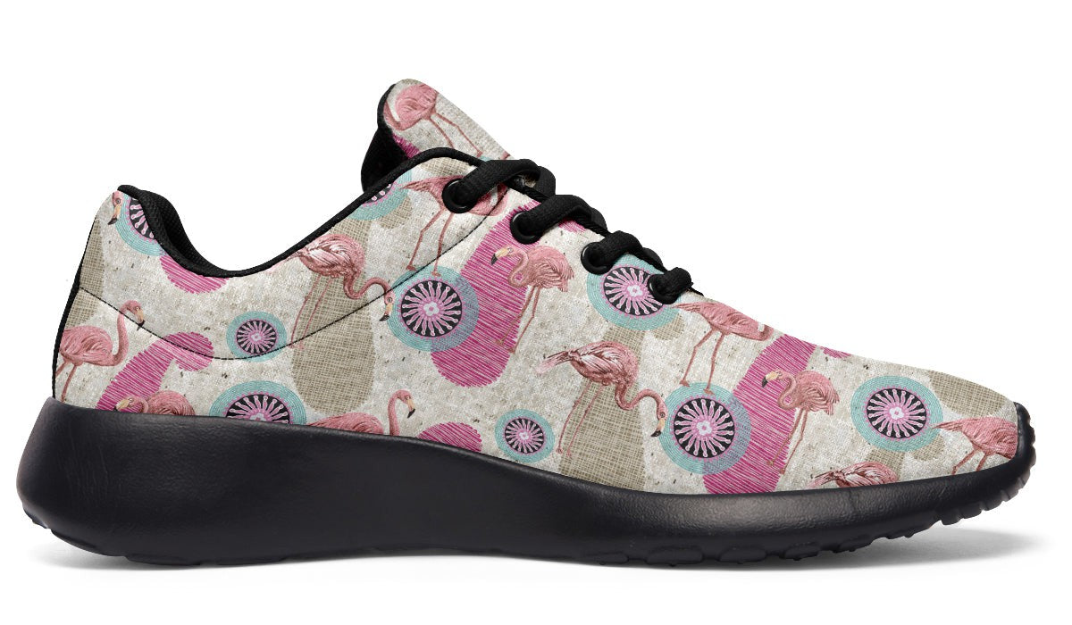 Floral Pattern Flamingo