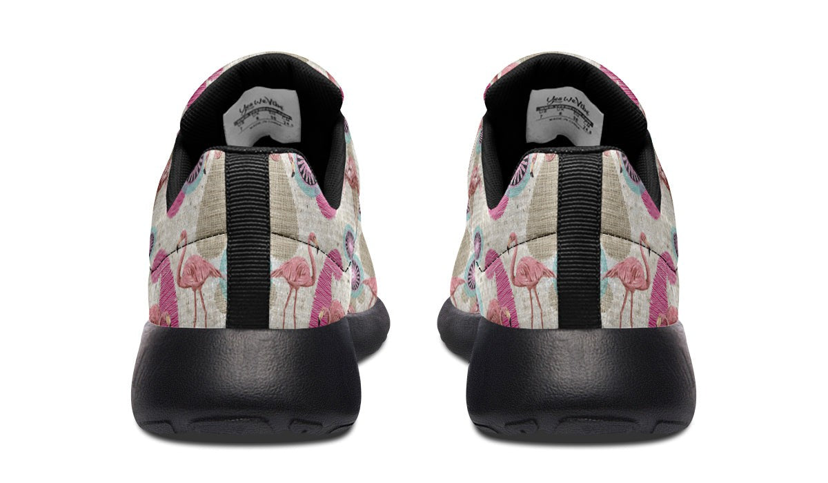 Floral Pattern Flamingo