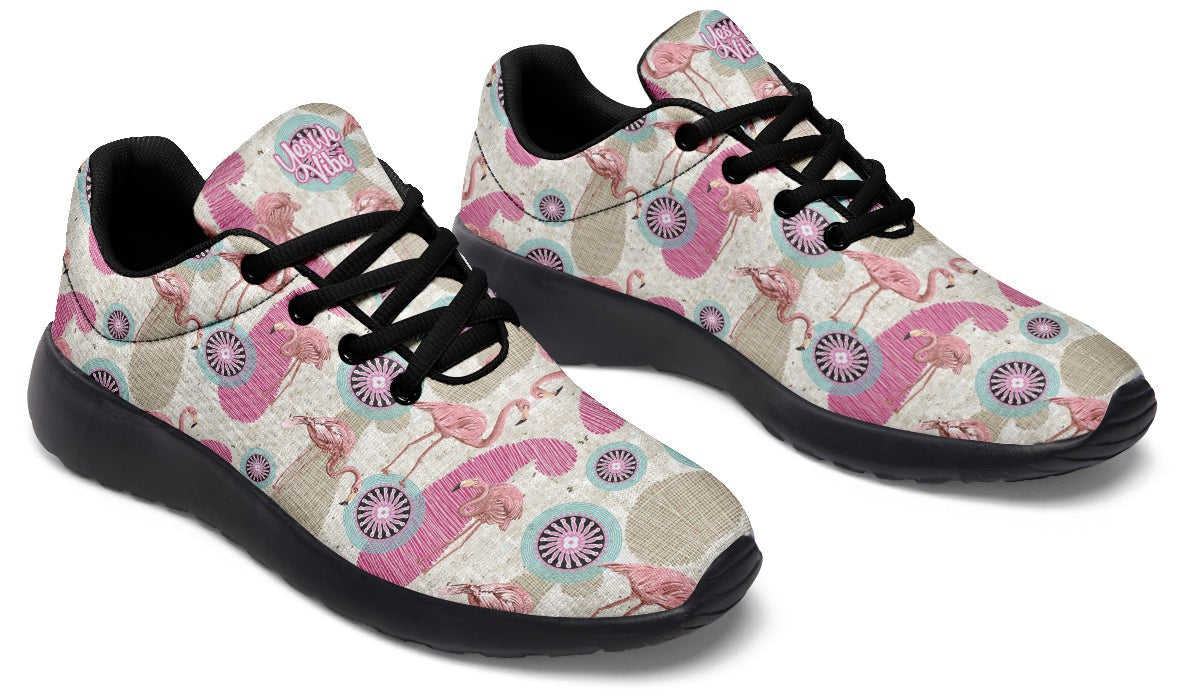 Floral Pattern Flamingo