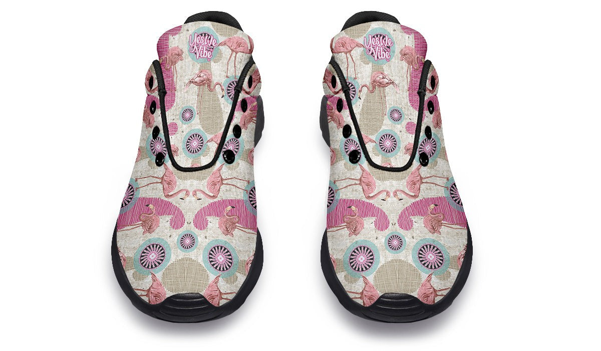 Floral Pattern Flamingo