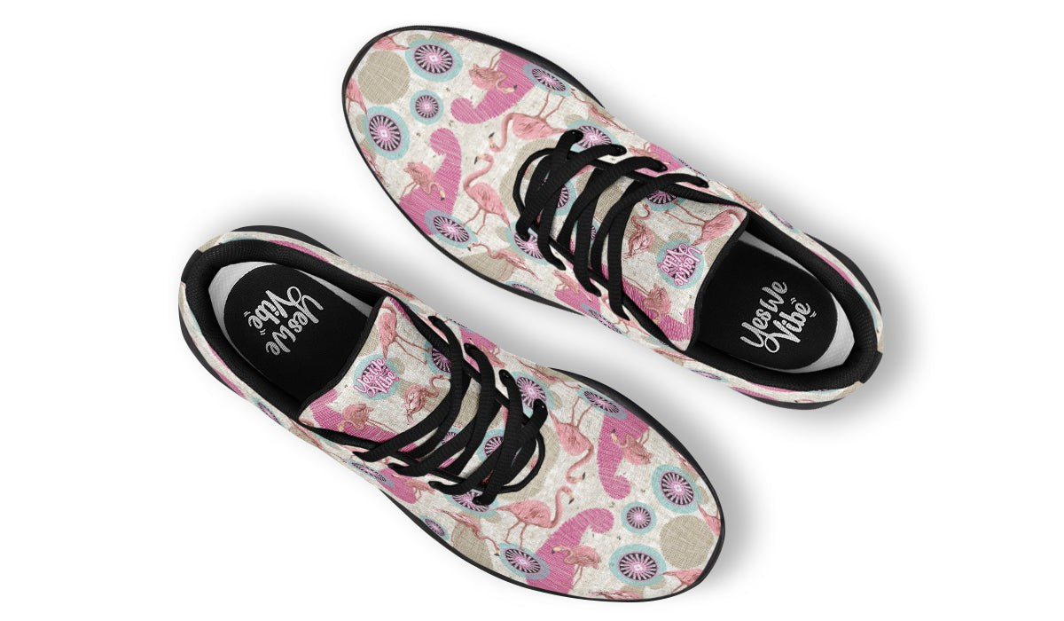 Floral Pattern Flamingo