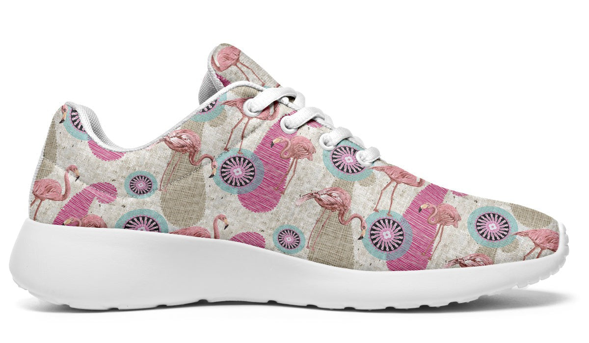 Floral Pattern Flamingo