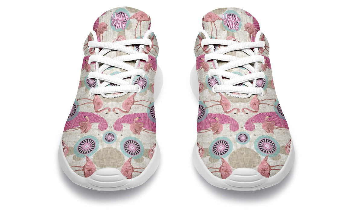 Floral Pattern Flamingo