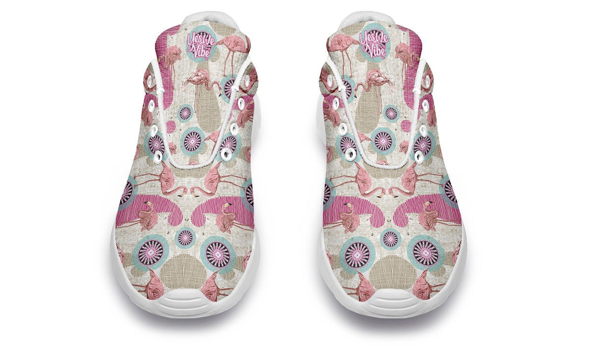 Floral Pattern Flamingo