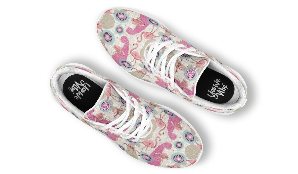 Floral Pattern Flamingo