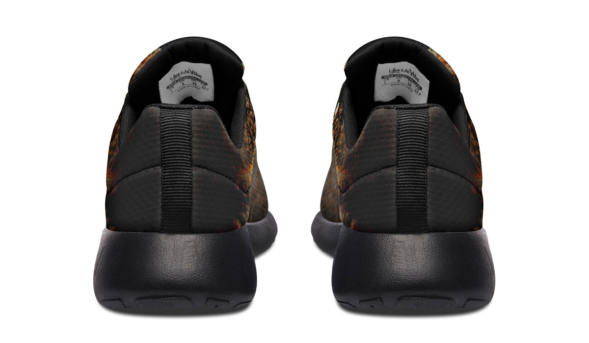 Golden Qilin Statue With Peonie