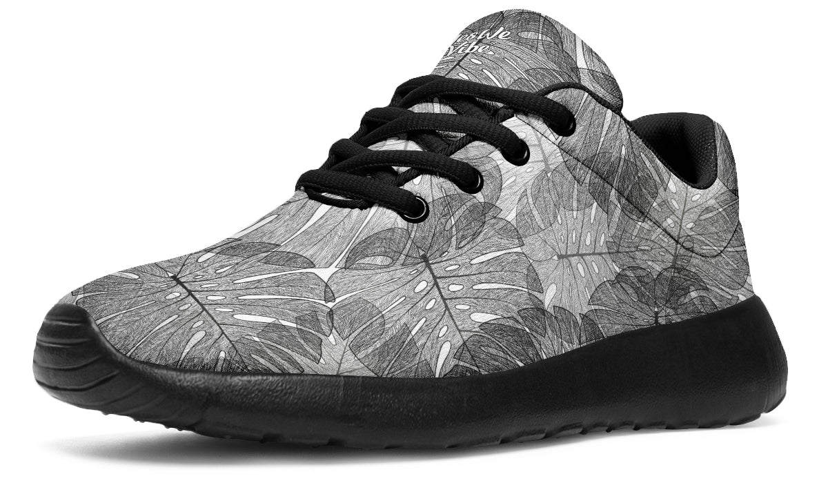 Grey Palm Leaves