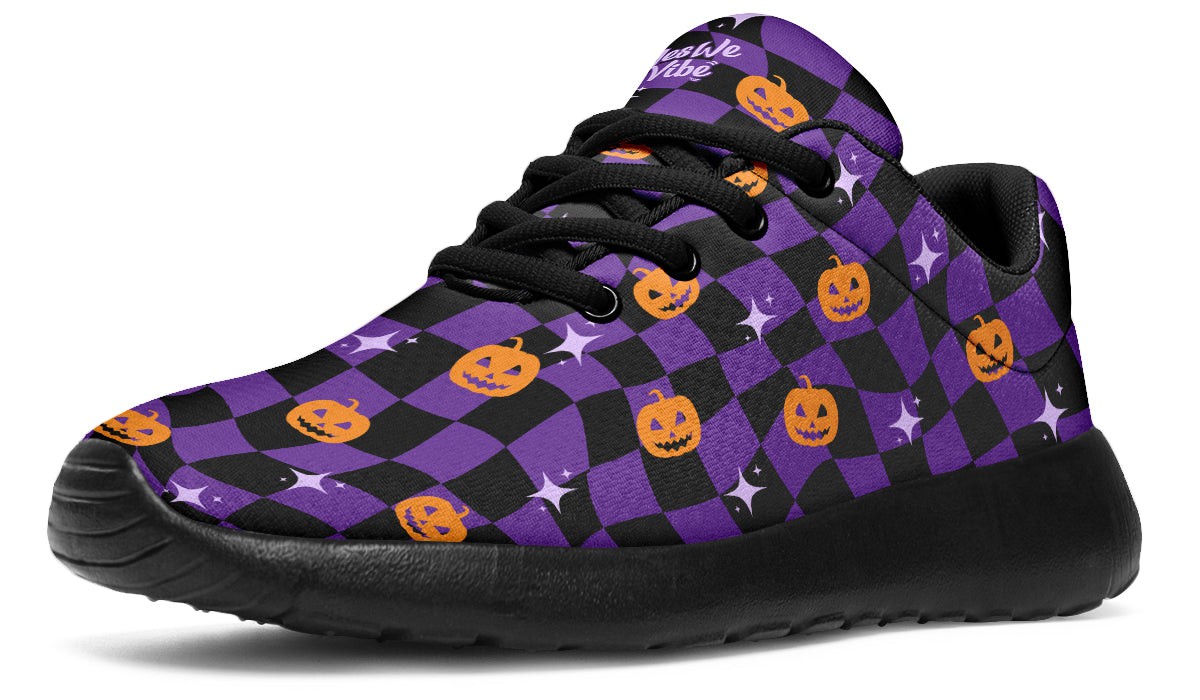 Halloween Distorted Checkered