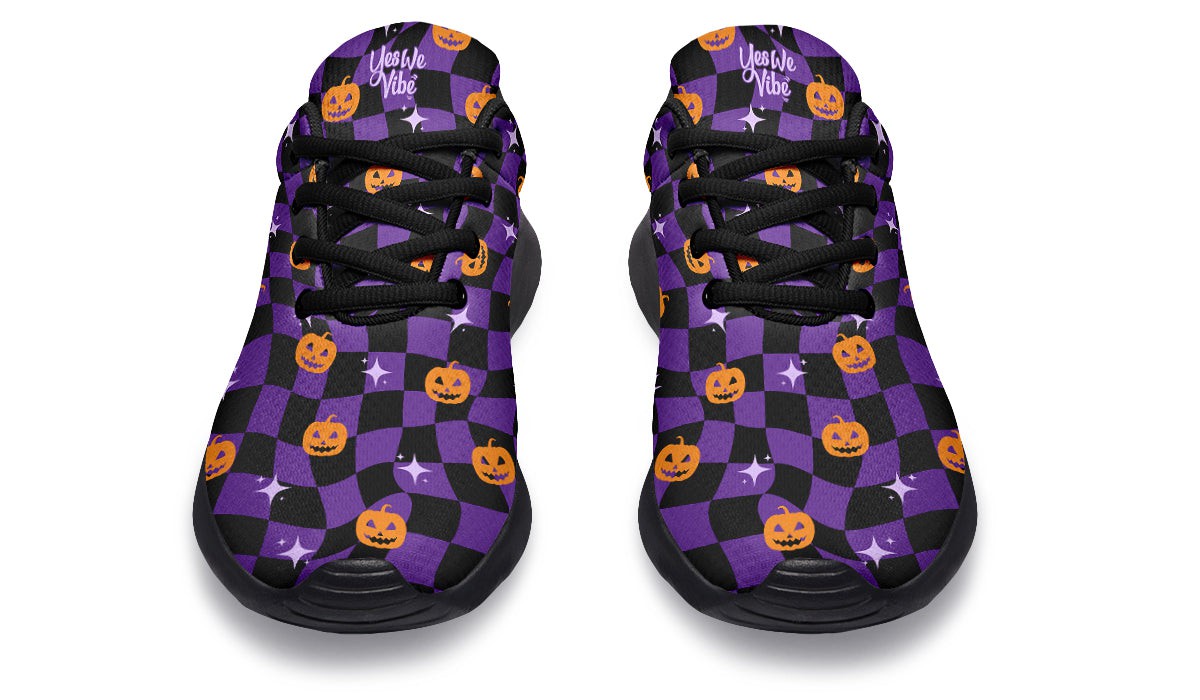 Halloween Distorted Checkered