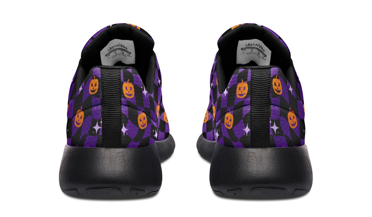 Halloween Distorted Checkered