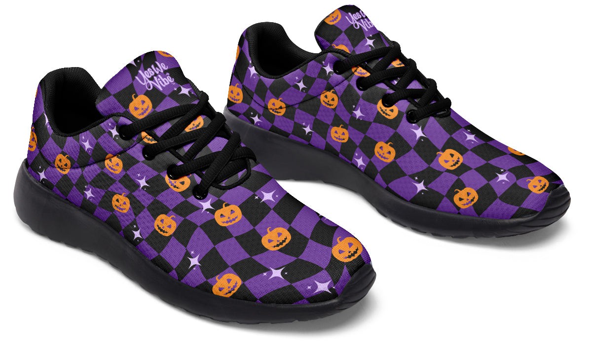 Halloween Distorted Checkered