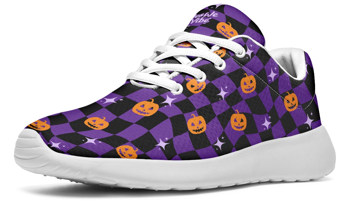 Halloween Distorted Checkered