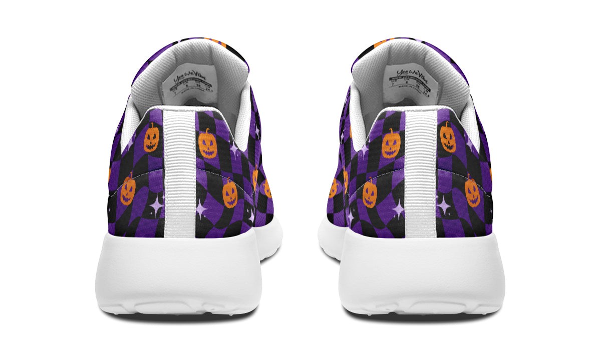 Halloween Distorted Checkered