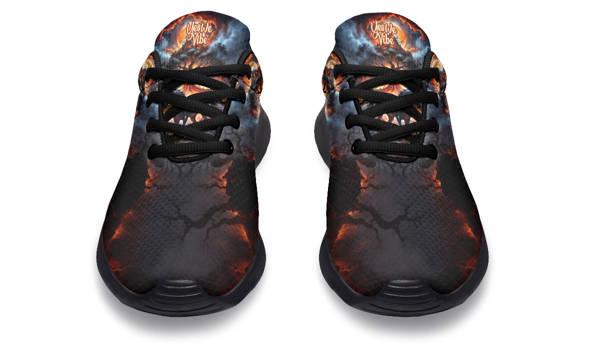 Hellfire Steed Under Blood Moon