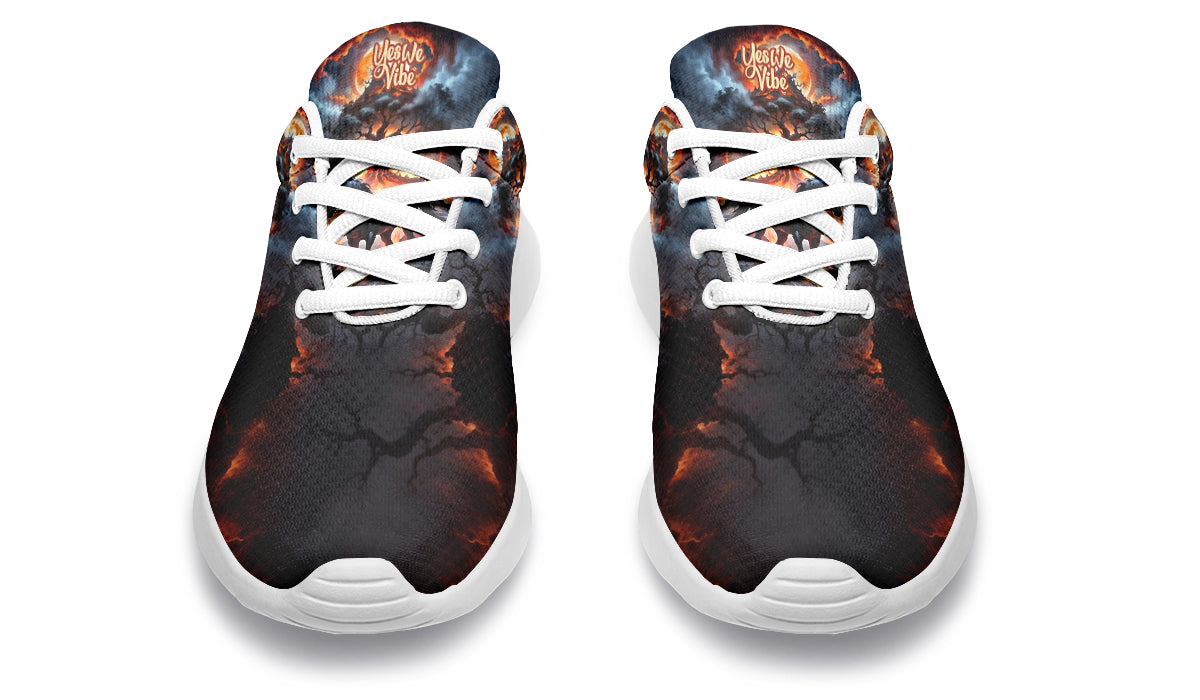 Hellfire Steed Under Blood Moon