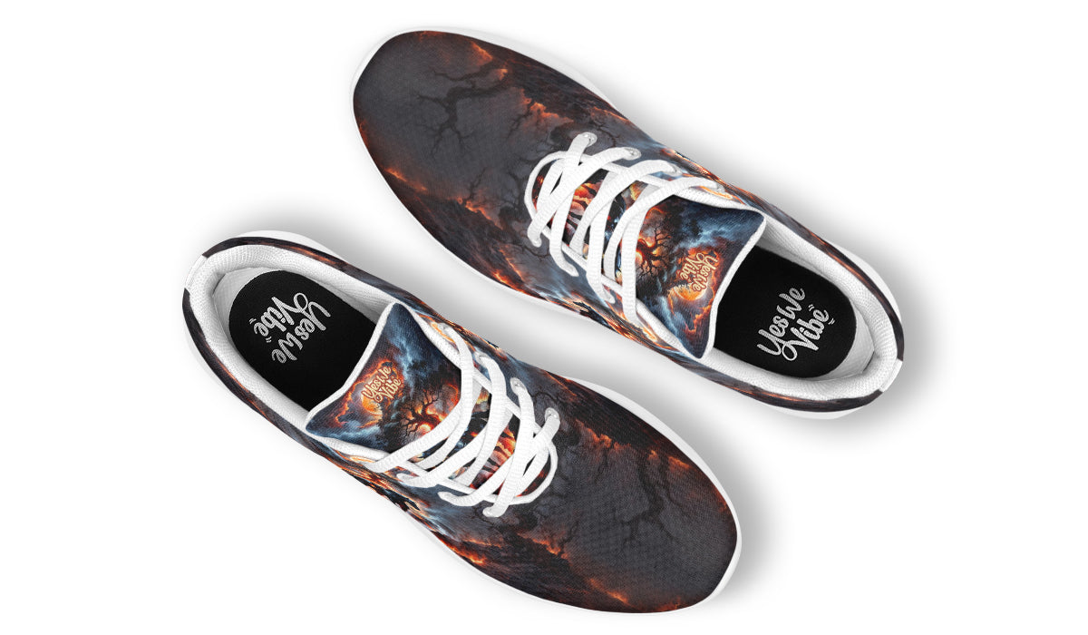 Hellfire Steed Under Blood Moon