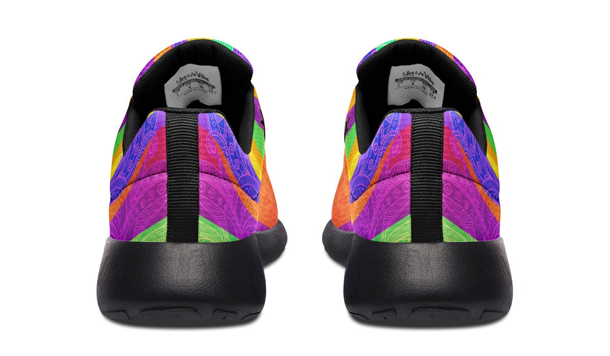 Hippie Van And Surfboard