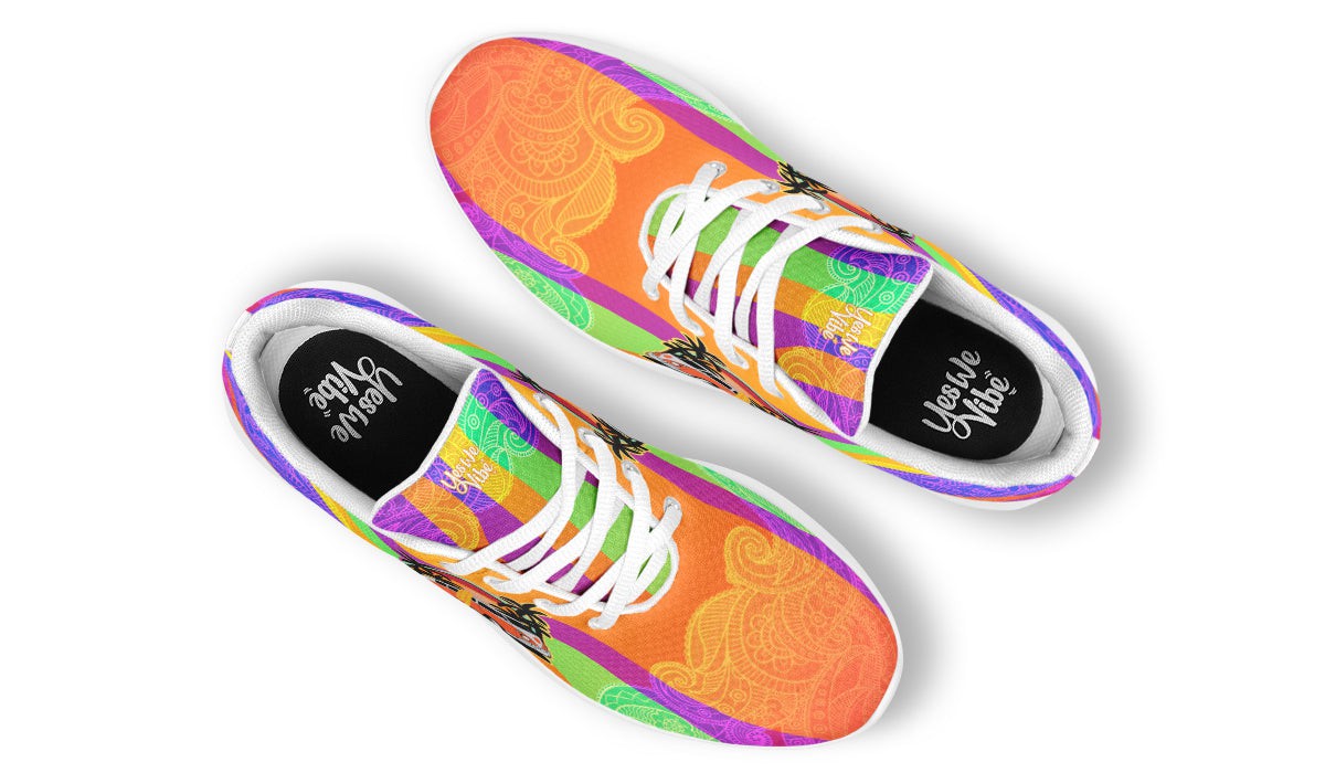 Hippie Van And Surfboard