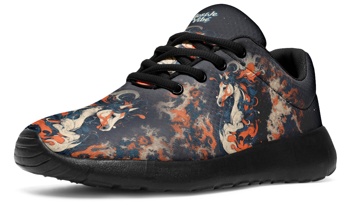 Horse Flow Orange Blue