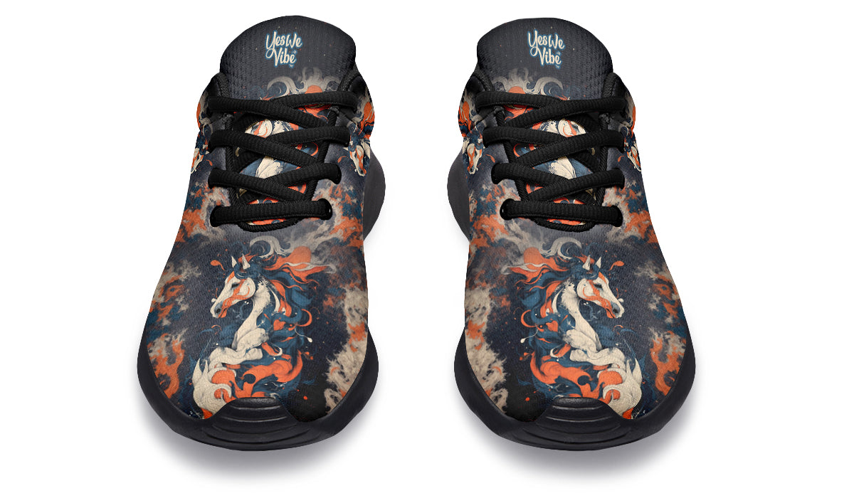 Horse Flow Orange Blue