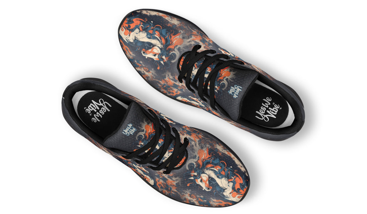 Horse Flow Orange Blue