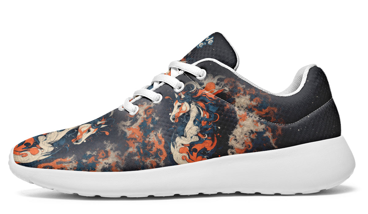 Horse Flow Orange Blue