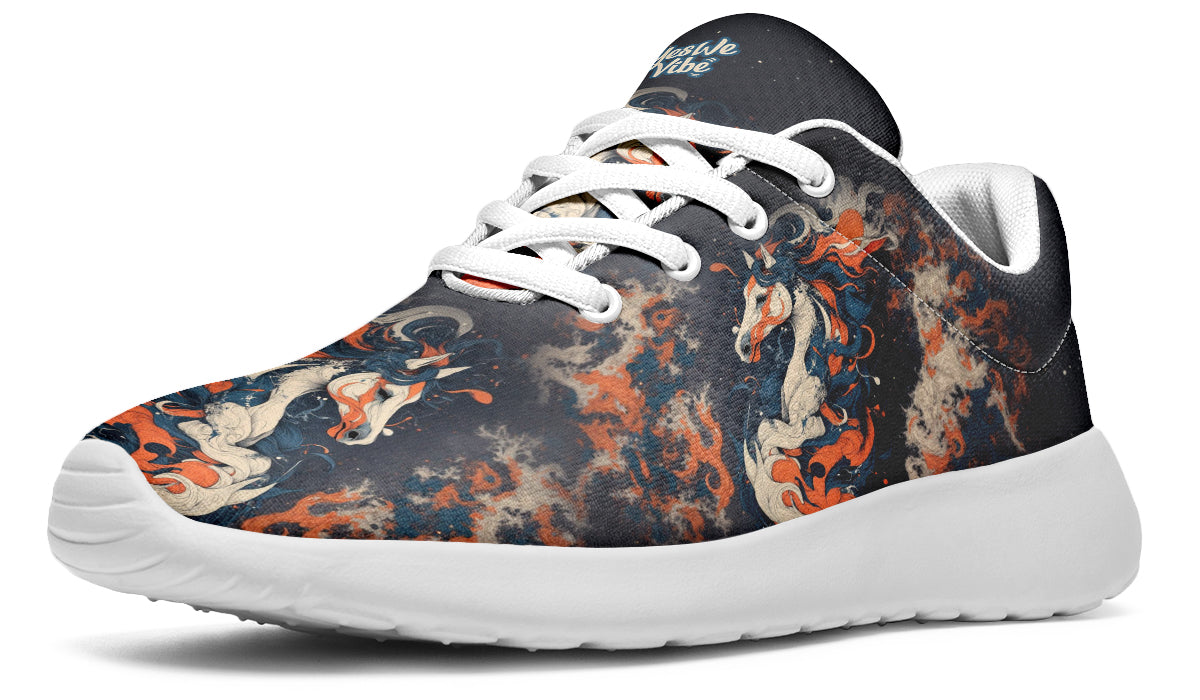 Horse Flow Orange Blue