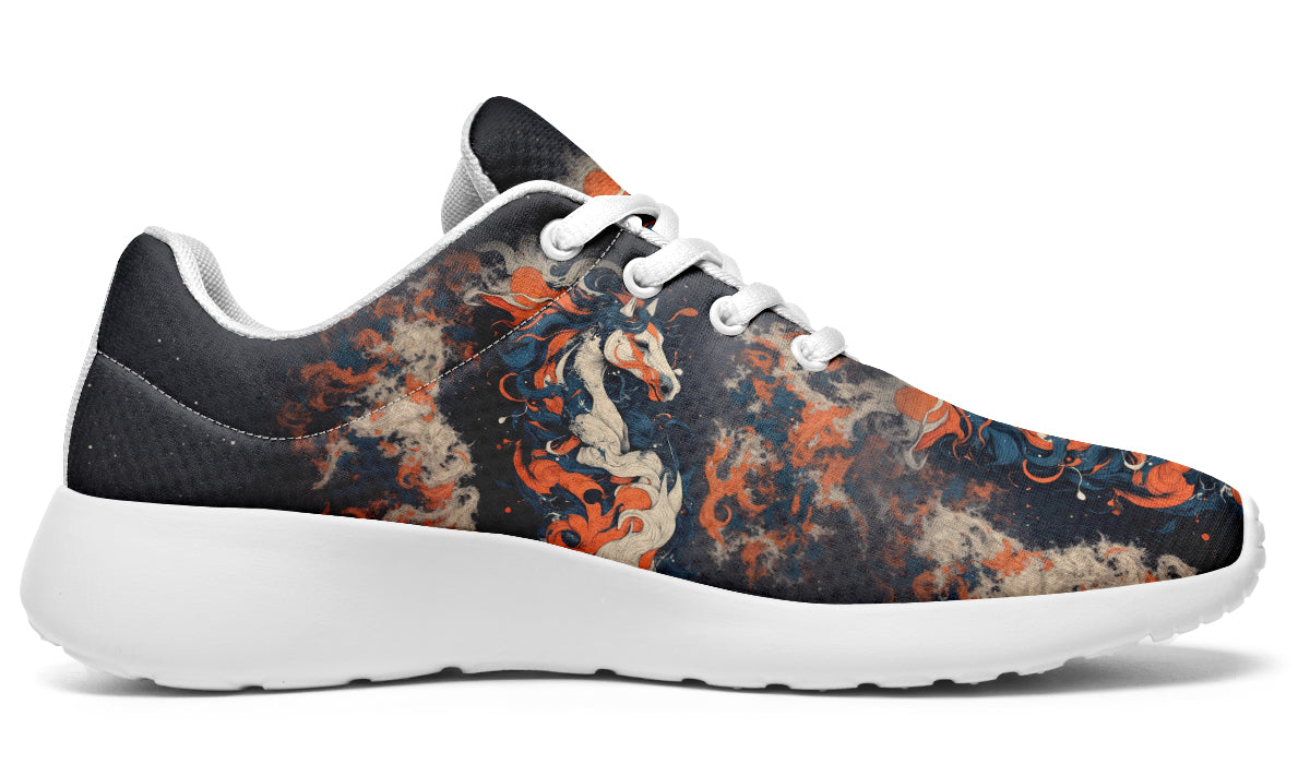 Horse Flow Orange Blue