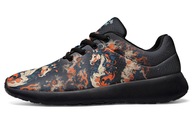 Horse Flow Orange Blue