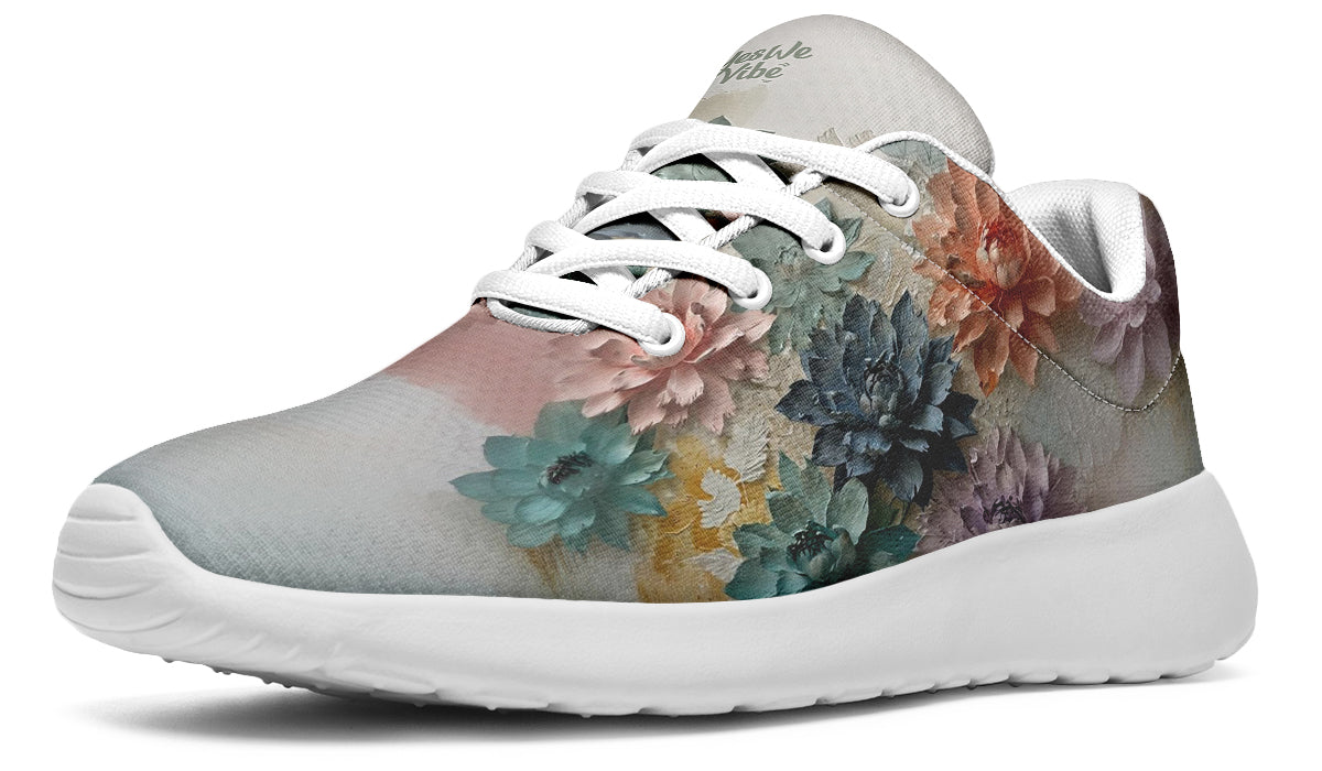 Impasto Petal Drift