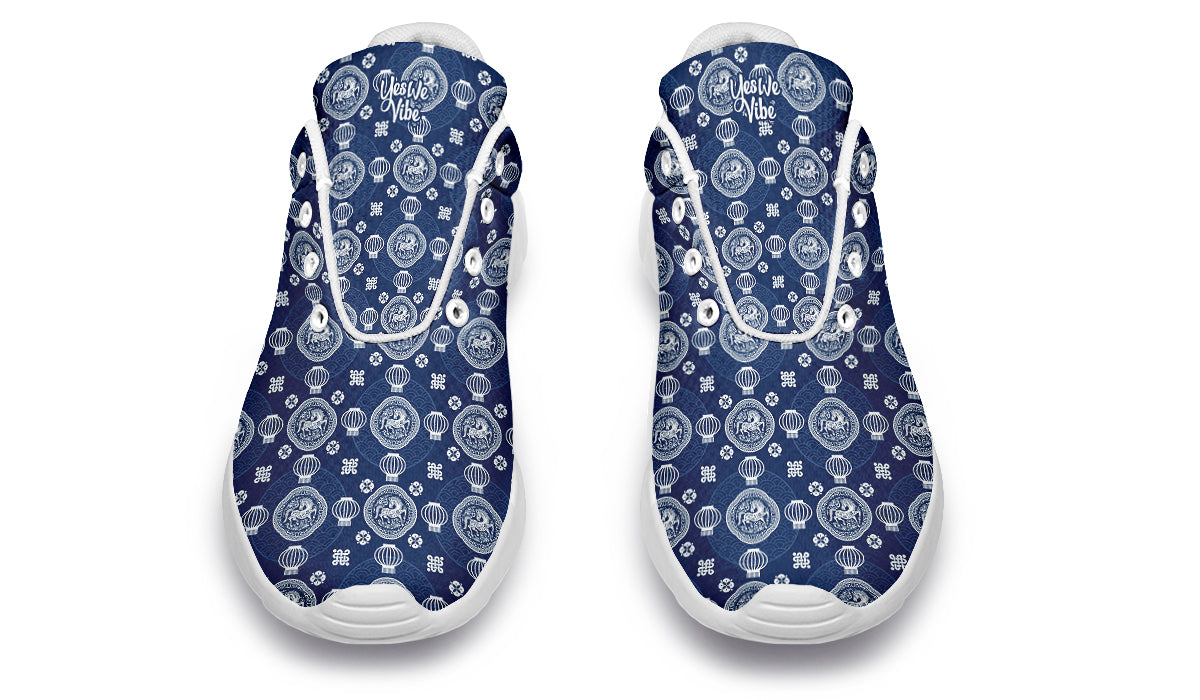 Indigo Lantern Horse