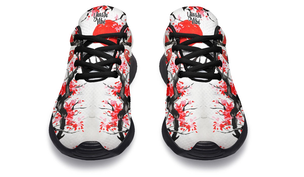 Japanese Crane And Mountain