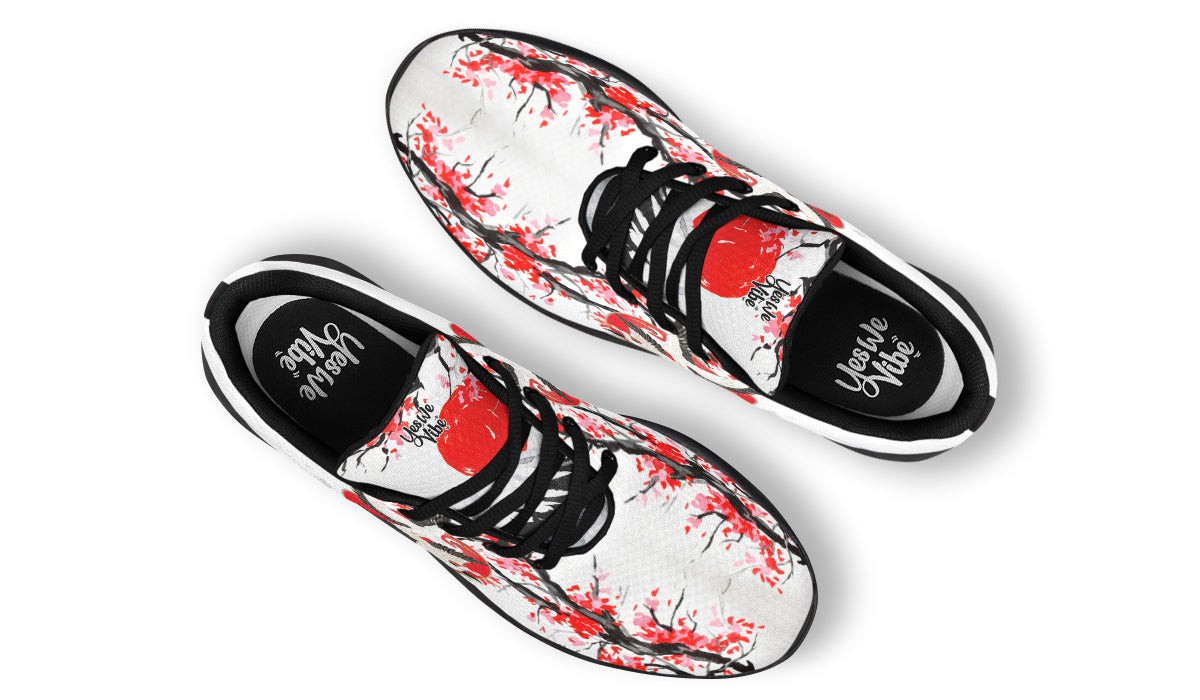 Japanese Crane And Mountain