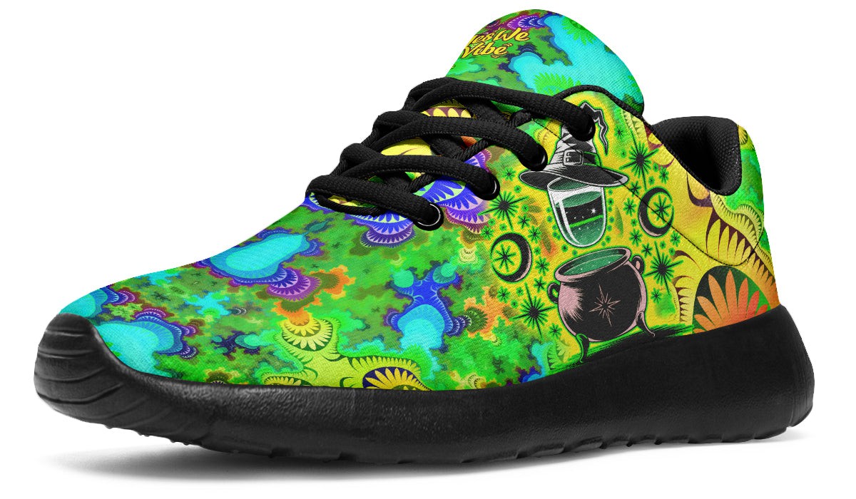 Magical Witch Hats And Cauldron