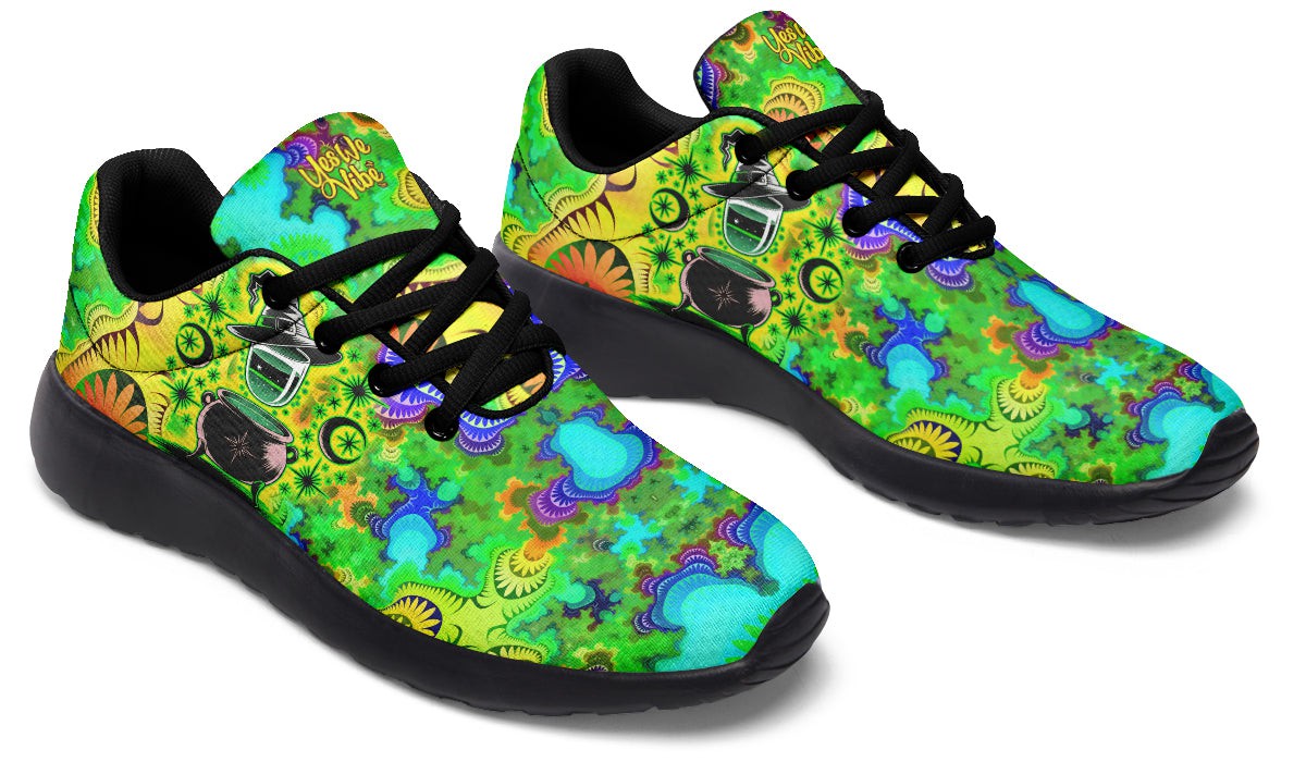 Magical Witch Hats And Cauldron