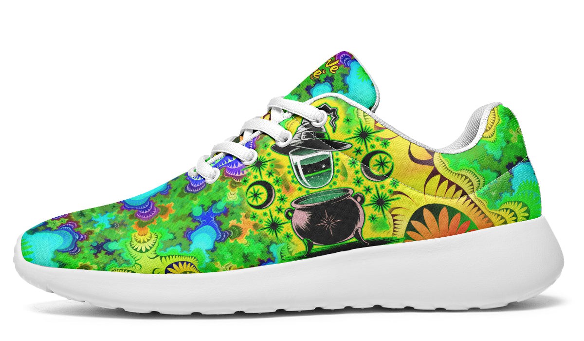 Magical Witch Hats And Cauldron