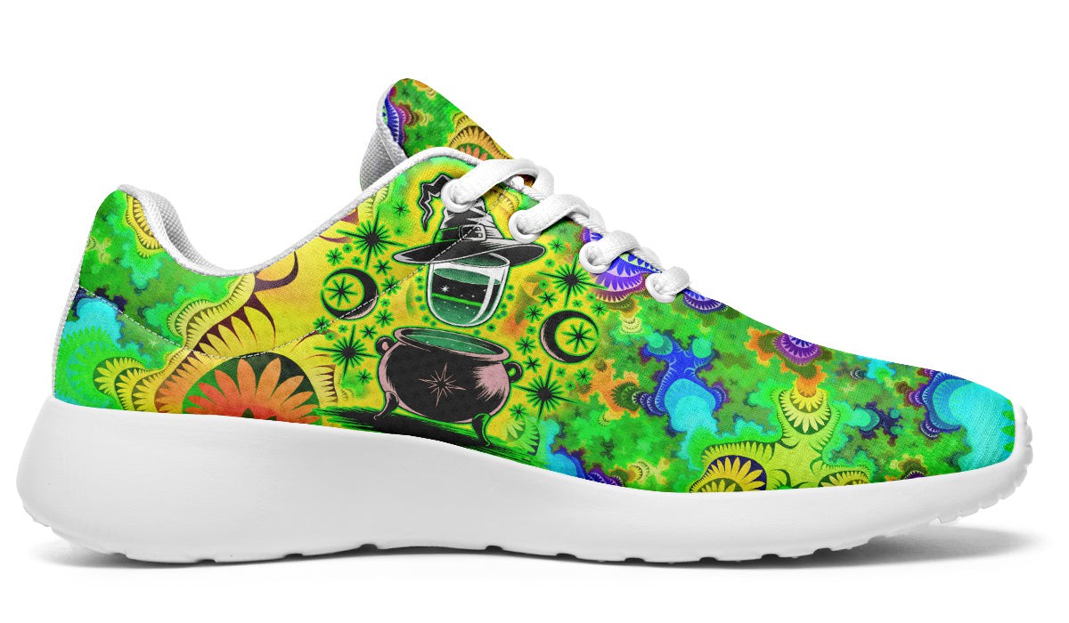 Magical Witch Hats And Cauldron