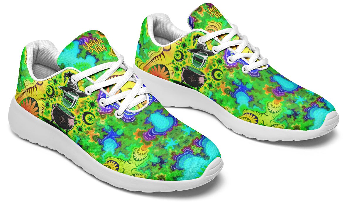 Magical Witch Hats And Cauldron