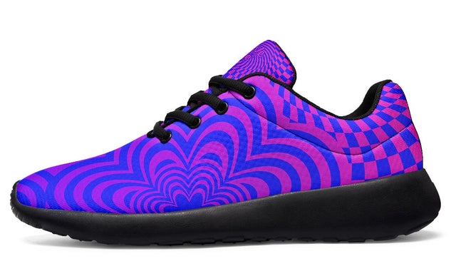 Optical Illusion Blue Purple
