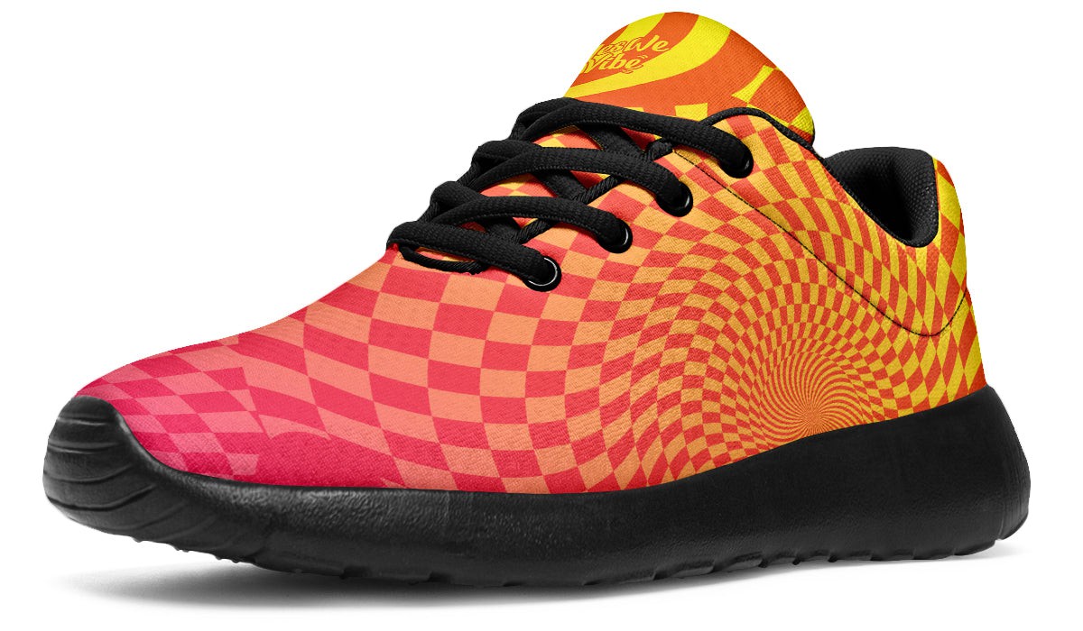 Optical Illusion Yello Pink