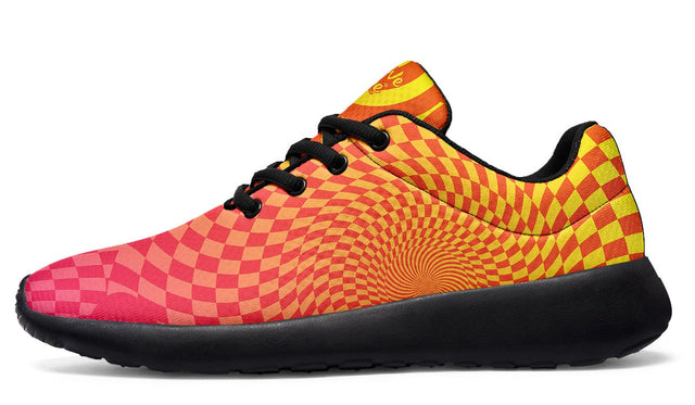 Optical Illusion Yello Pink