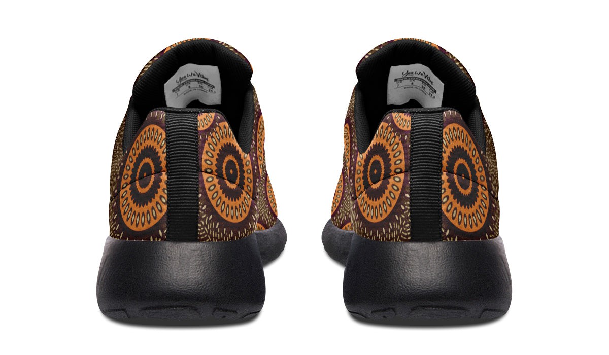 Orange Brown Kitenge