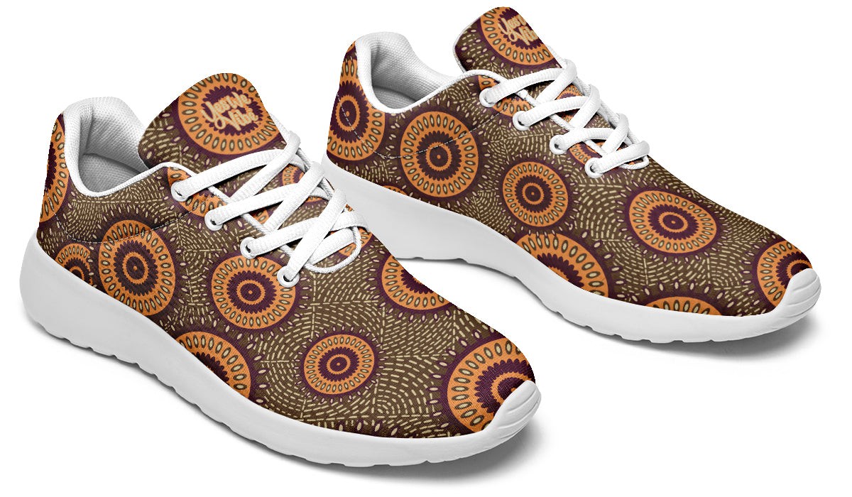 Orange Brown Kitenge