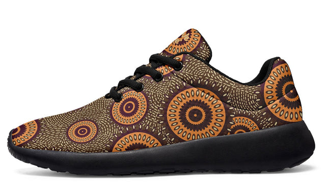 Orange Brown Kitenge